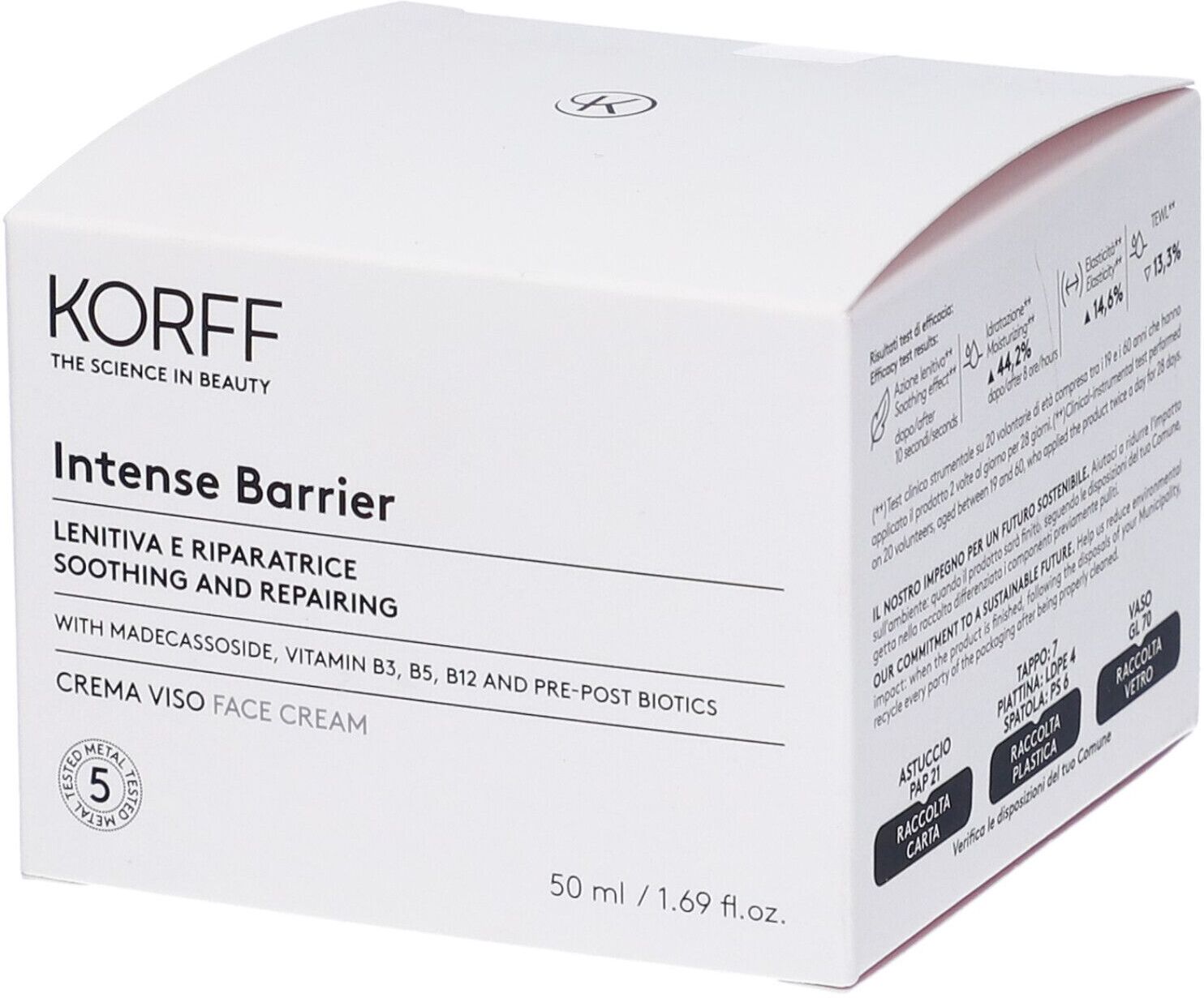 Korff Intense Barrier Crema viso 50 ml