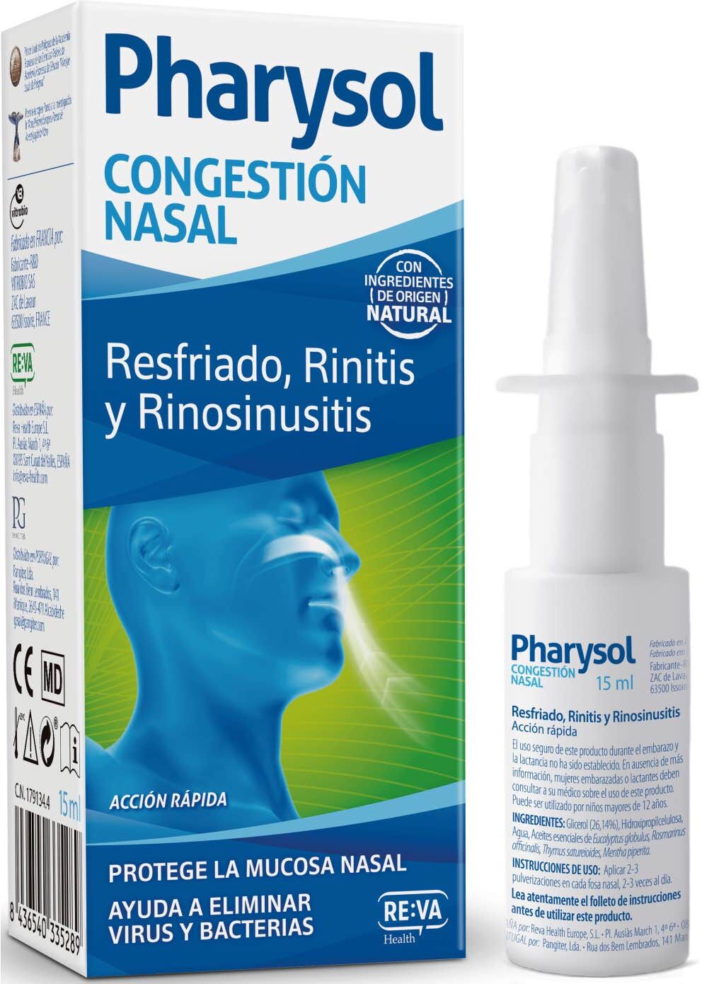 Pharysol Congestión nasal Accion Rapida 15ml