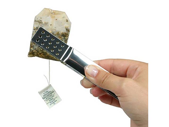 Pince pour sachet de thé inox