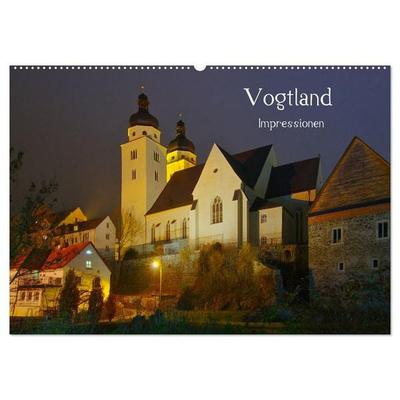 Vogtland - Impressionen (Wandkalender 2026 DIN A2 quer), CALVENDO Monatskalender