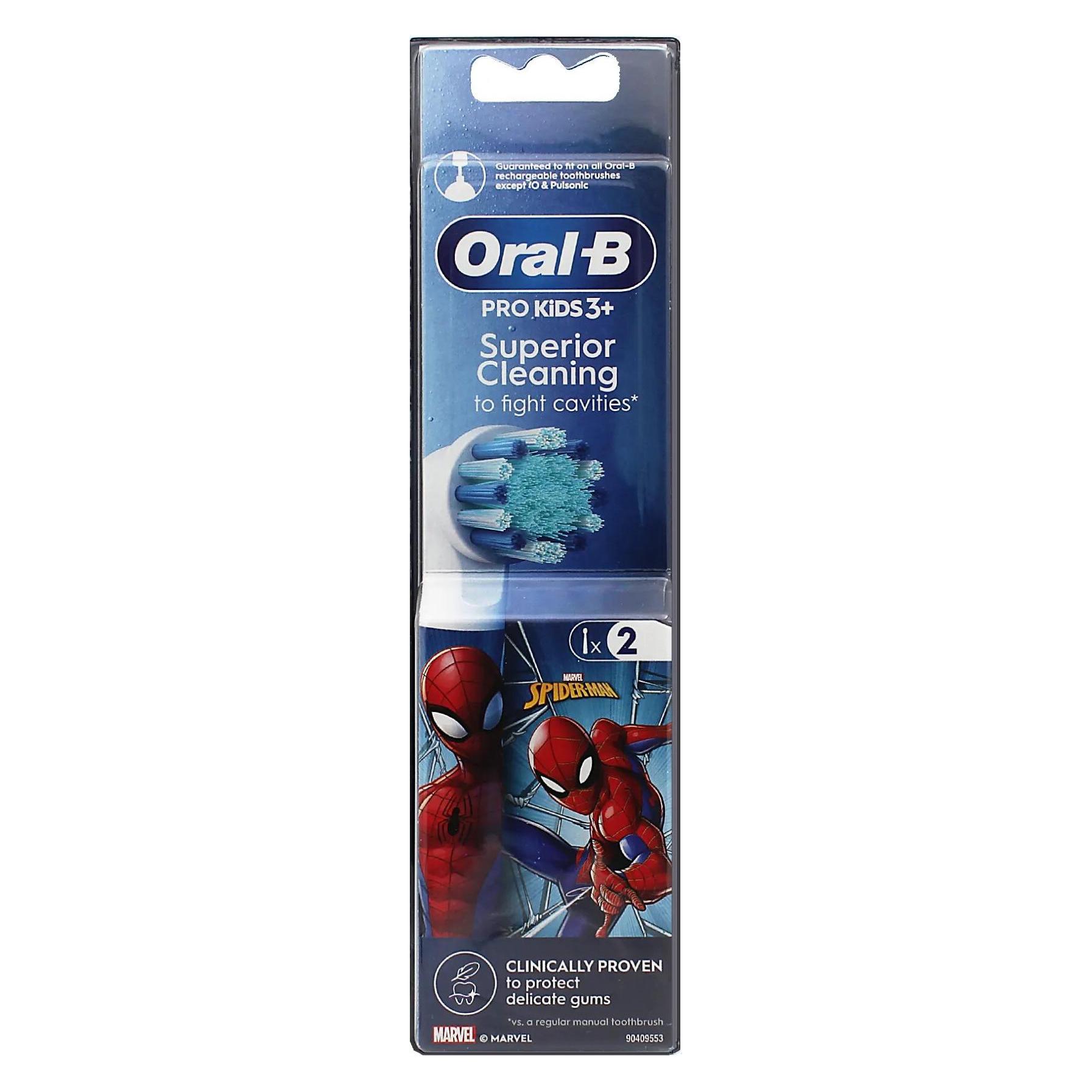 Oral-B Aufsteckbürsten Kids Spiderman (2x) (EB10S-2 SPIDERMAN)