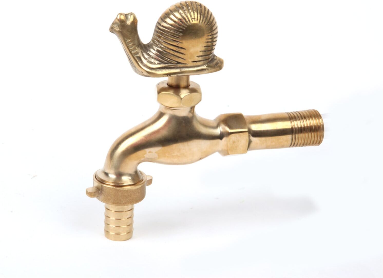 floraworld Zierwasserhahn SchneckeMe ssing 1/2"Floraworld (20708)