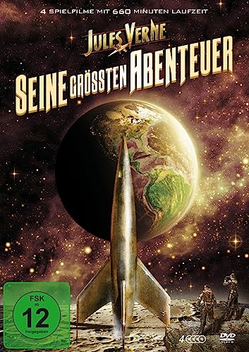 Jules Verne - Seine größten Abenteuer [4 DVDs] - Preis vom 11.10.2026 03:10:56 h