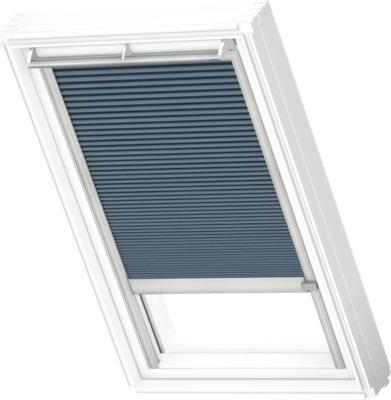 VELUX Dachfenster Wabenplissee schiefergrau mit grauem Alu-Rahmen solarbetriebenU04 1164K