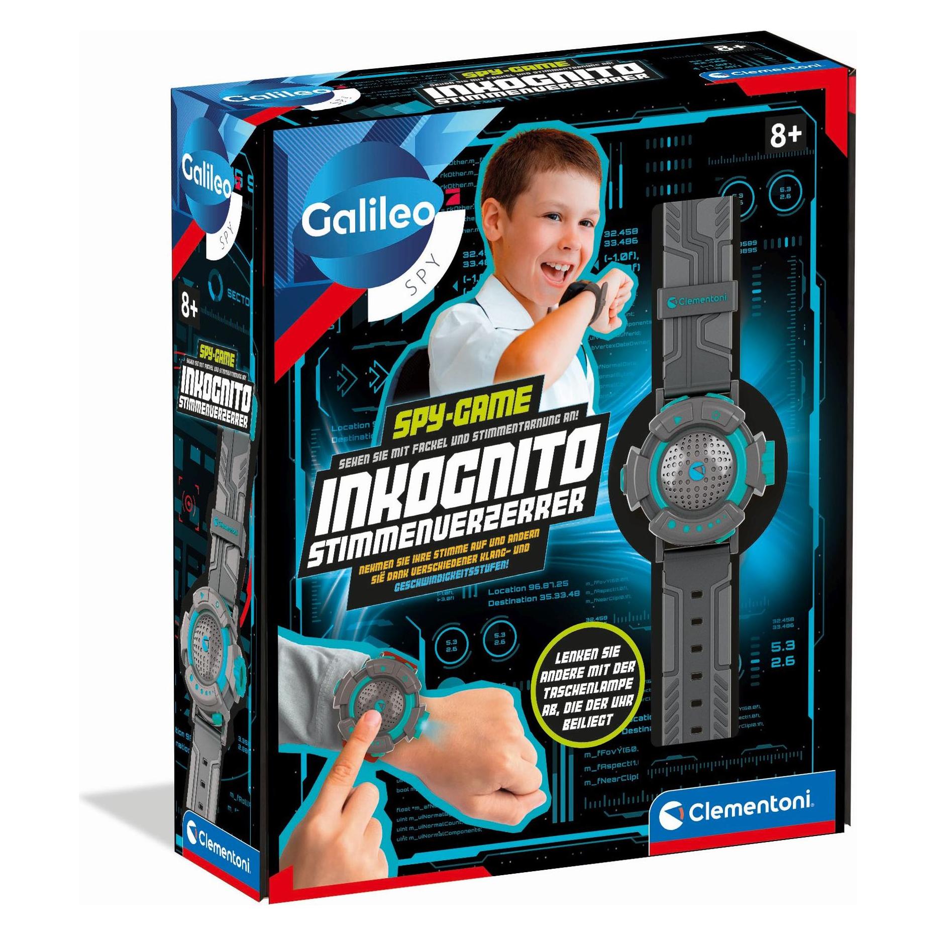 Clementoni Inkognito Spionage-Uhr (59435)