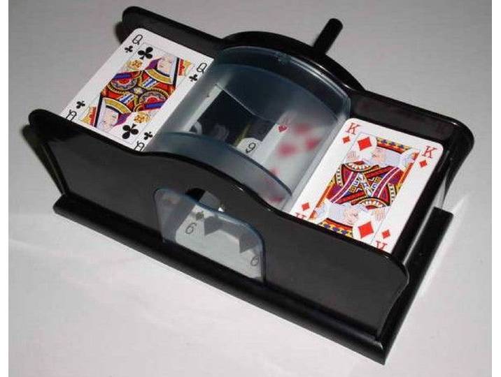 Kaartschudmachine - Handmatig - Aangedreven met slinger