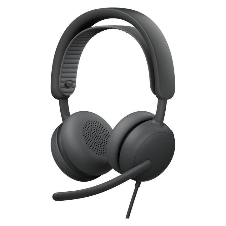 Logitech 981-001618, Kabelgebunden, Graphit (Kabelgebunden, USB-C, Microsoft Teams) (981-001618)
