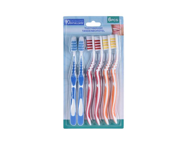 Zahnbürste 6er Set