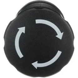 ABB MPET4-10B Maschinen-Stop-Taster, Drehentriegelung, schwarz, 40mm Pilz 1SFA611523R1006