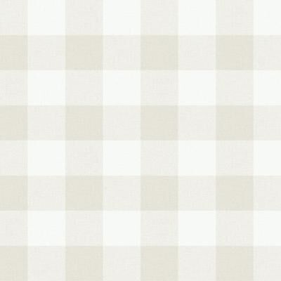 Sweet Gingham Wallpaper - Sand - Ballard Designs