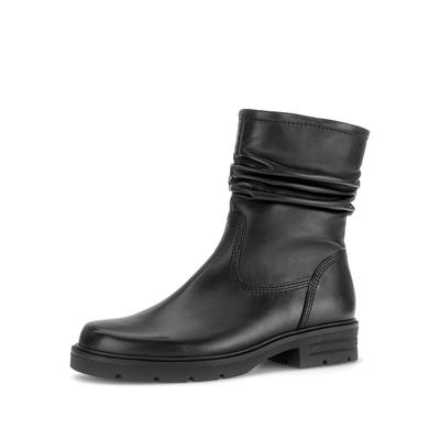 Stiefelette GABOR "Sportliche Stiefelette", Damen, Gr. 42,5, schwarz, Schuhe Stiefelette