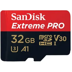 SanDisk Extreme Pro 32 GB MicroSDHC UHS-I Klasse 10