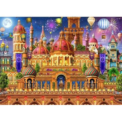 Brain Tree - Castle Festival 1000 Pieces Jigsaw Puzzle for Adults