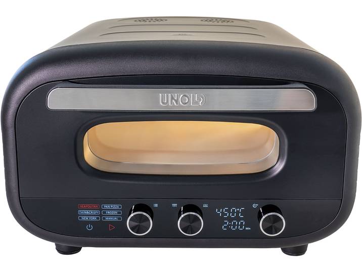 UNOLD Pizzaofen Don Alfredo 68805 , schwarz, B:43,3cm H:28,6cm T:47,2cm, Pizzaöfen, Pizzaofen