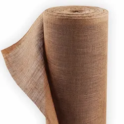 Aquagart 25m x 1m Jutegewebe 305g/m2 Jutematte Gartenjute Jute Stoff Sackleinen Juteband