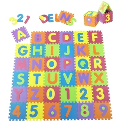 Puzzlematte für Babys und Kinder - Bunt