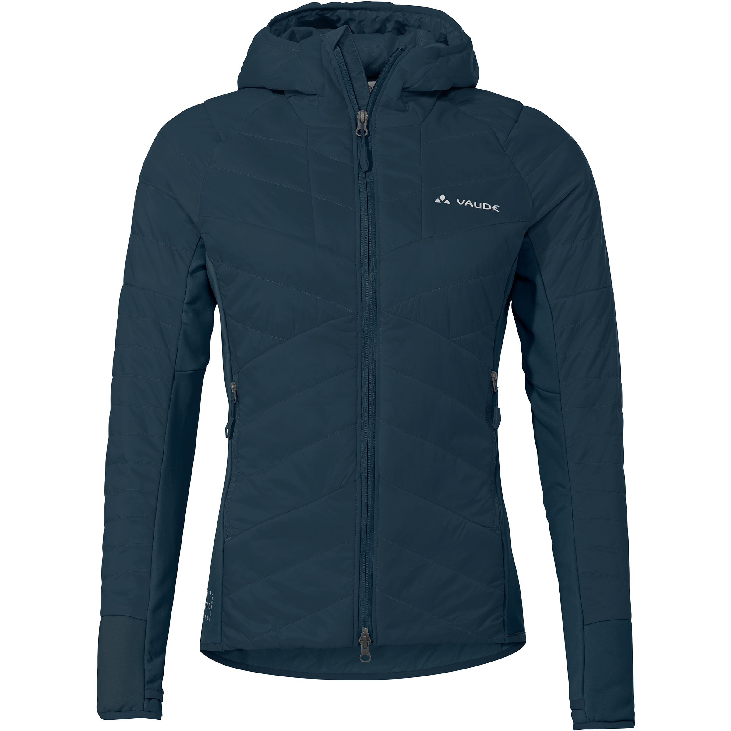Vaude Sesvenna IV Damen Isolationsjacke blau Größe L Trekking Elastisch Wasserabweisend