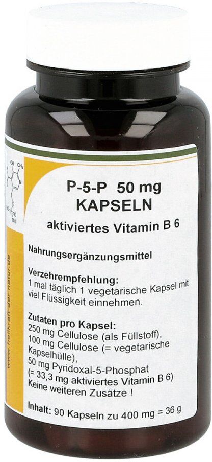 P-5-p 50 mg aktiviertes Vitamin B 6 Kapseln