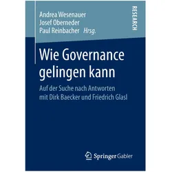 Wie Governance gelingen kann, Fachbücher
