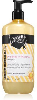Real Natura Pro - Mar e Piscina champô para cabelo cansado e couro cabeludo 500 ml. Pro - Mar e Piscina