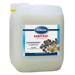 Dampfbad-Duft Emulsion (Milch) 5 Liter,Duft: Kamille/Wacholder