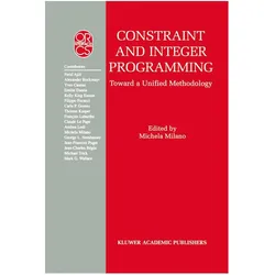 Constraint and Integer Programming, Fachbücher von Michela Milano