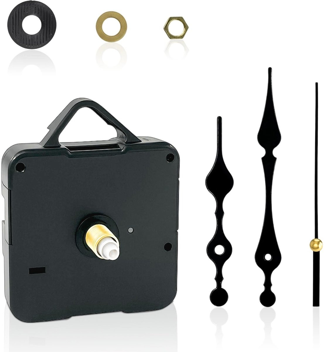 Omgoods Wandklok Compleet DIY Set met Wijzers