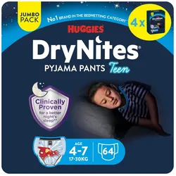 Huggies Nachtwindeln (Gr. M, Tragepack, 64 Stk.)