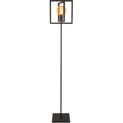 SEARCHLIGHT Stehlampe "Plaza Stehleuchte - Mattschwarzes Metall", schwarz (sandschwarz), H: 160cm, 1 Stk., Leuchten, Stehlampe