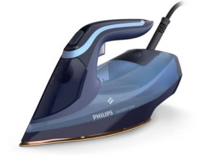 Philips - Fer À Repasser Dst8020/20 Fer À Vapeur Série 8000 Bleu Clair, 3000w