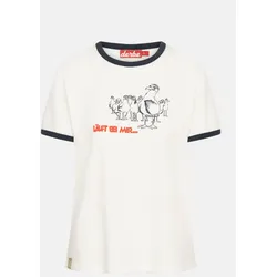Derbe T-Shirt Gull Club Damen Weiß GOTS Organic