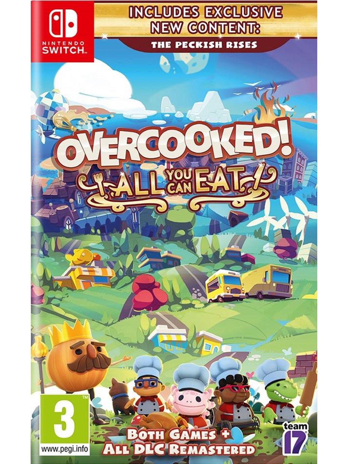 Overcooked! - All You Can Eat - Nintendo Switch - Party - PEGI 3