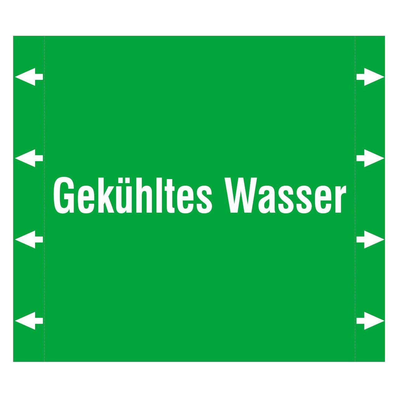 Brady ISO 20560 Rohrmarkierer - Wasser (318241)