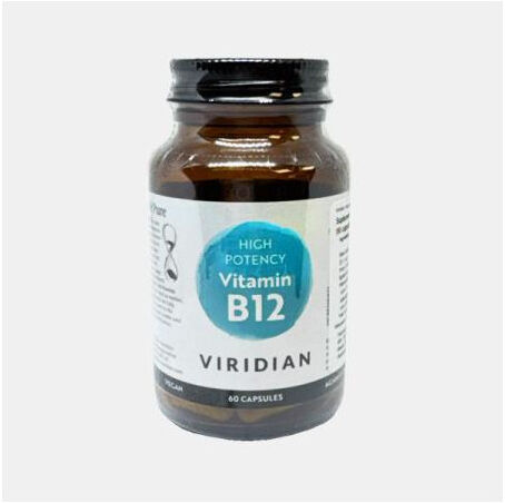 VIRIDIAN VITAMIN B12 60 CAPSULAS VEGETAIS