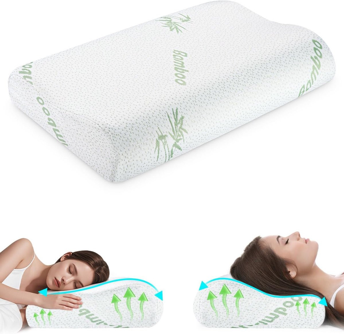 ShopVlot Orthopedisch Premium Neksteunkussen - Grijs