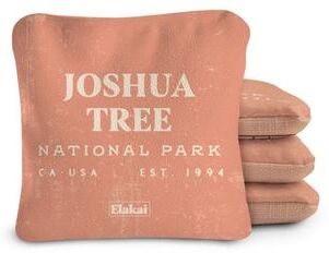 Skip's Garage Joshua Tree National Park Dual Sided Pro Cornhole Bags (Set of 4)