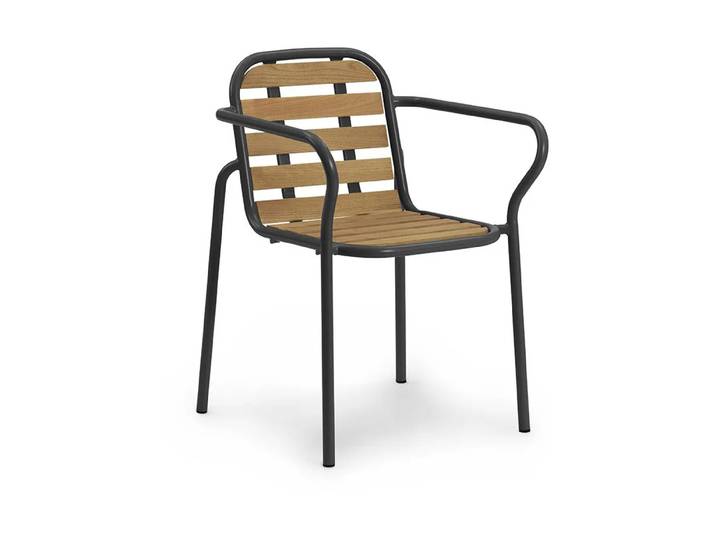 Normann Copenhagen Vig Robinia Armchair Black