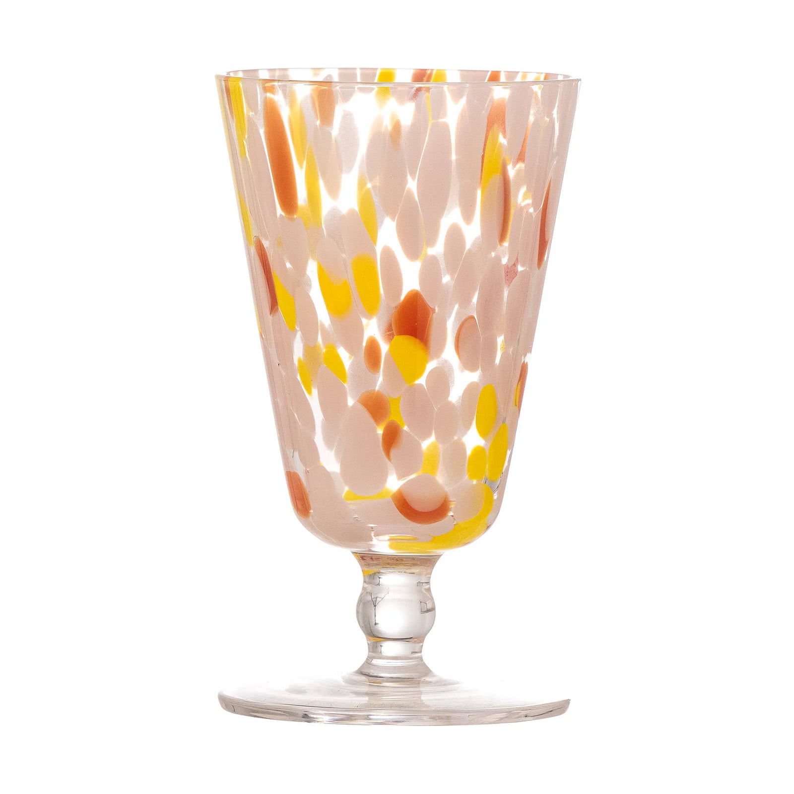 Bloomingville Lilya wijnglas set van 4 stuks multicolour 27,5 cl