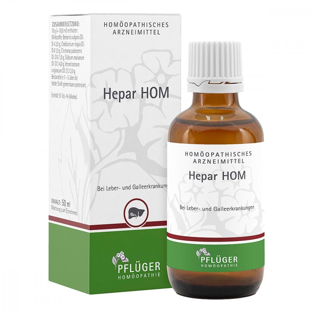 Homöopathisches Laboratorium Alexander Pflüger Gmb Pflüger® Hepar HOM Tropfen 02749937