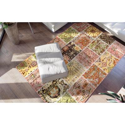 me gusta "Ariya 425" rechteckig 6 mm Höhe Flachflor, gekettelt, Wohnzimmer