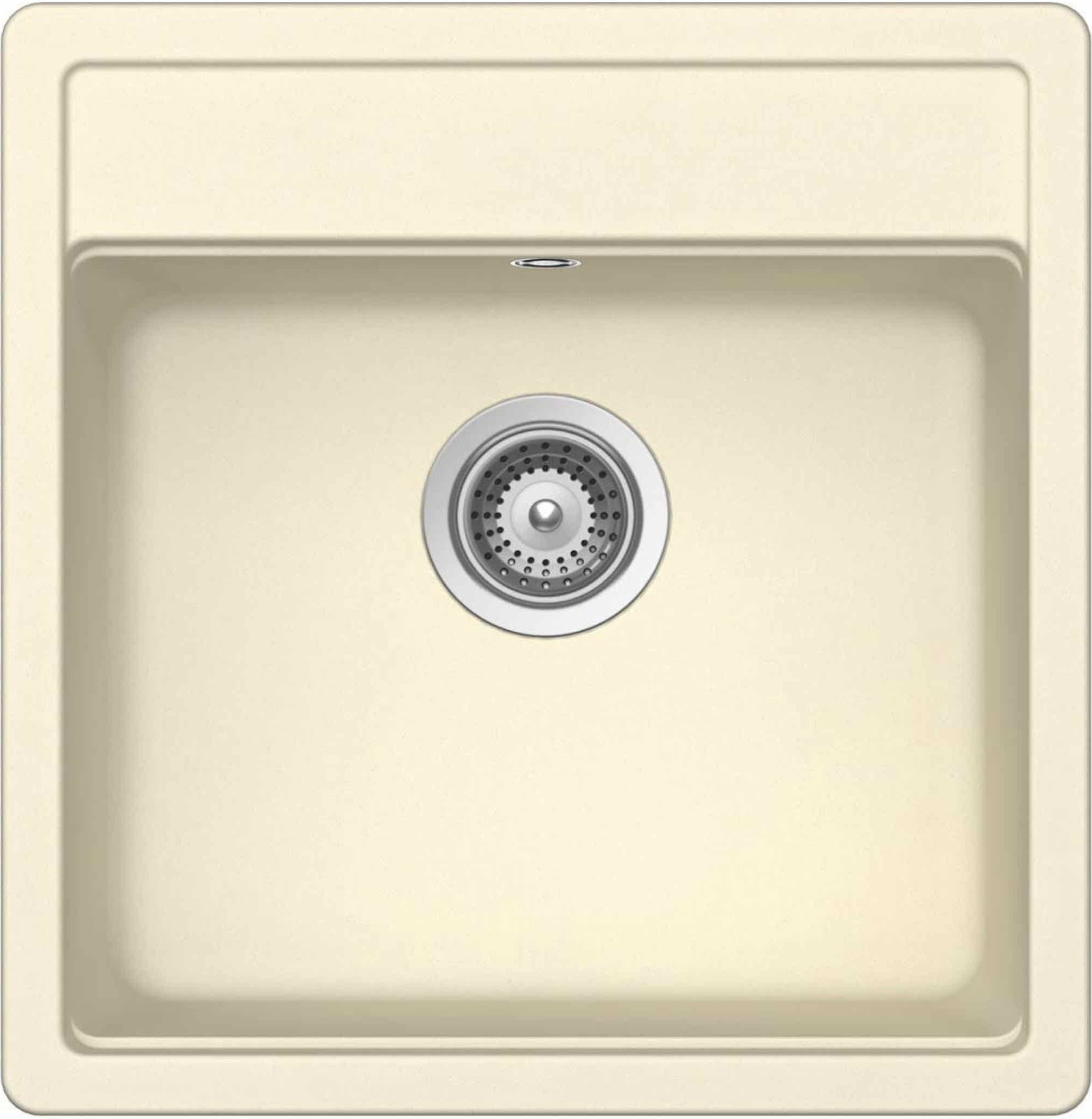 SCHOCK Spüle, Unterbau Nemo N-100S-U, Cristalite+ Crema 1 Becken