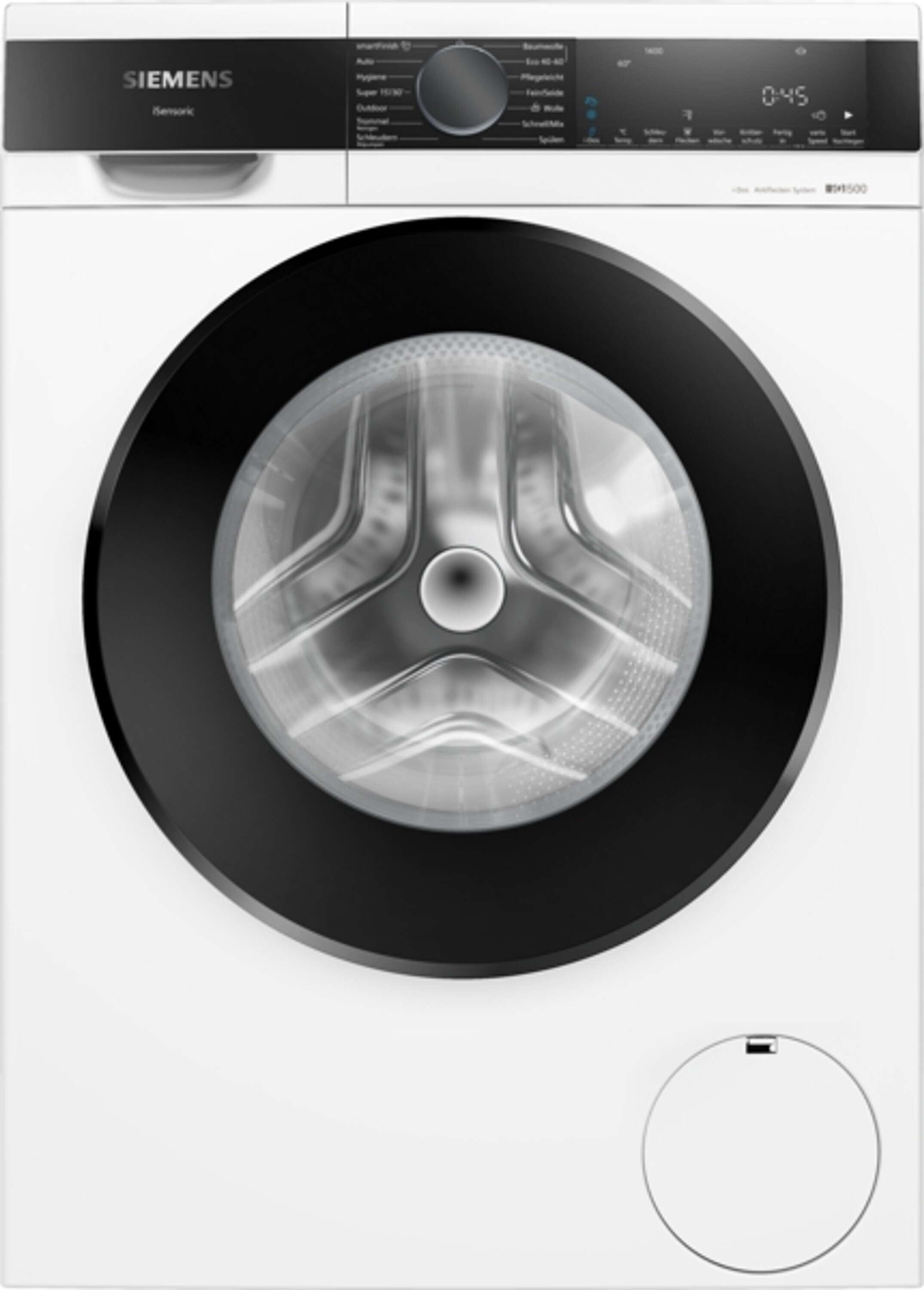 Siemens iQ500 WG44G2F20, Frontlader, 9 kg, B, 1400 RPM, A, Weiß