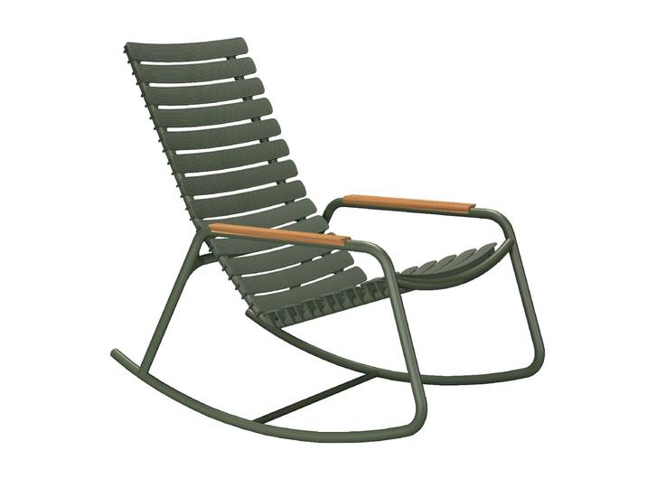 Houe ReCLIPS Rocking chair – Schaukelstuhl mit Armlehne aus
