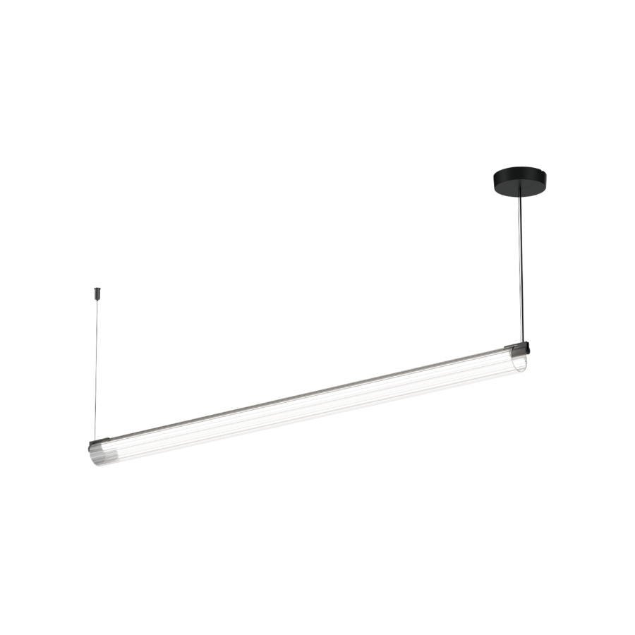 Wever & Ducré LED-Pendelleuchte FINELLE CEILING SUSPENDED 1.0 - 2700K B schwarz 272184B3 5404037360895