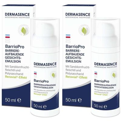 Dermasence BarrioPro Gesichtsemulsion 2x 2x50 ml Emulsion