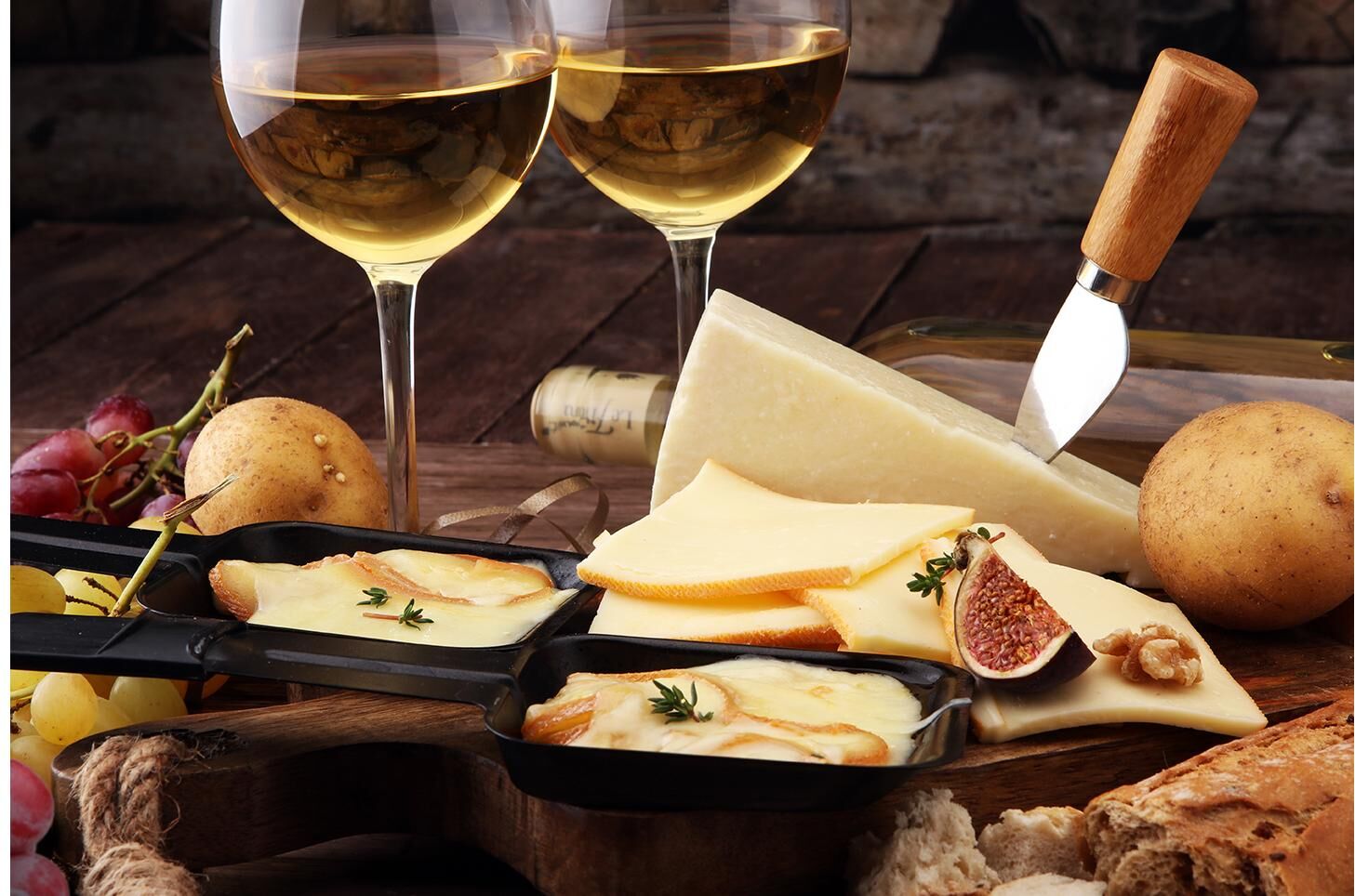 TRISA Raclette "Premium 2 Personen", silber (silberfarben), Raclettes, Raclette silberfarben Einheitsgröße
