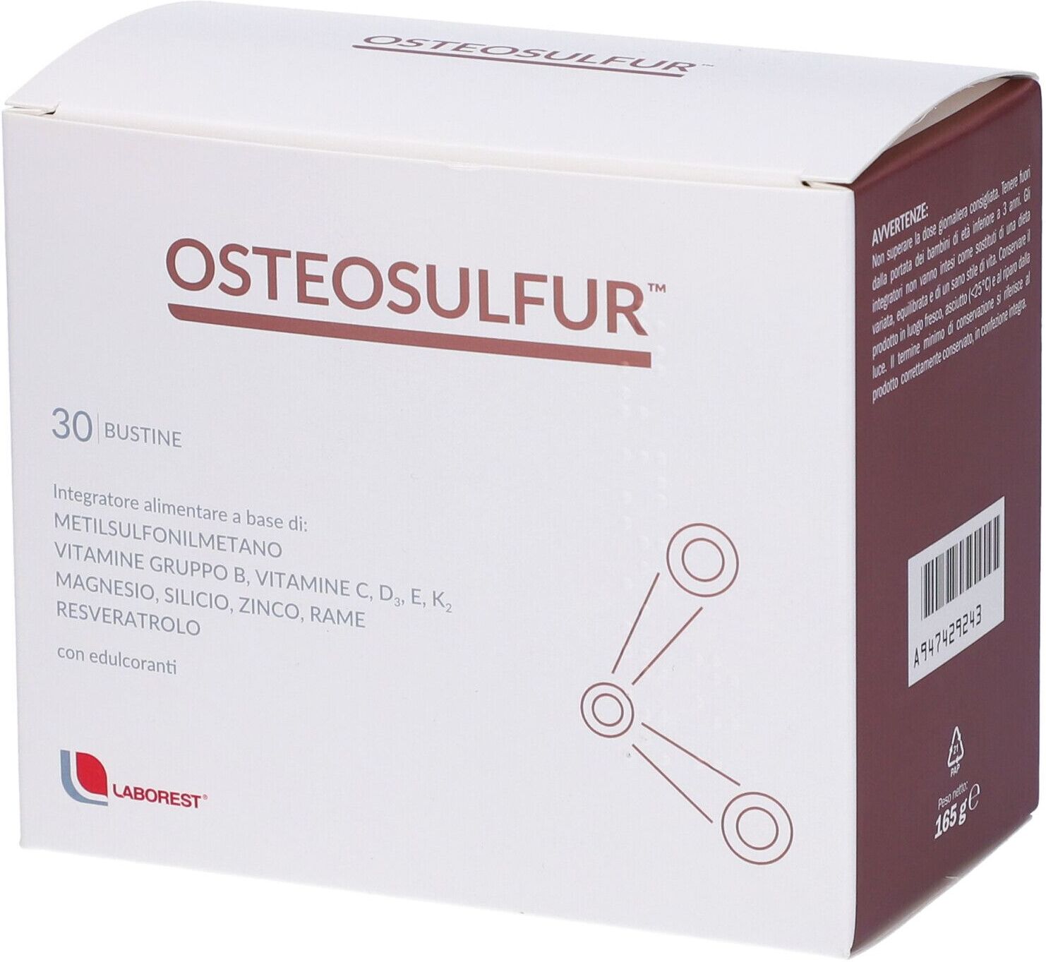 Uriach Osteosulfur 30 Bustine