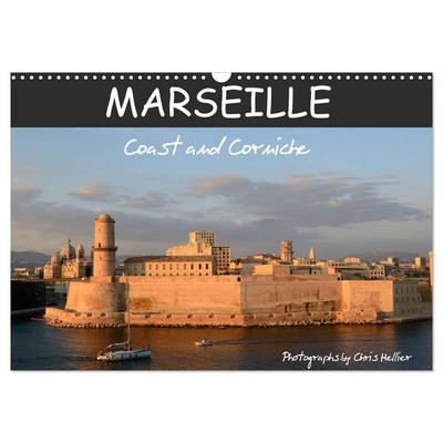 Marseille Coast and Corniche (Wall Calendar 2026 DIN A3 landscape), CALVENDO 12 Month Wall Calendar