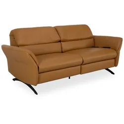 Sofa Elastoform 3 Sitzer MEDIUM CASEY (BHT 182x84x92 cm) - gelb - BHT 182x84x92 cm