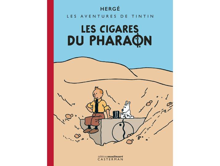 Les Cigares du Pharaon - Édition noir et blanc colorisée (BD)